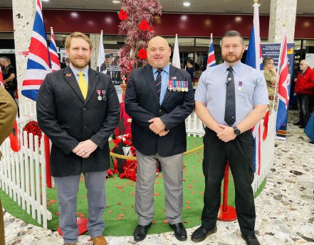 Flag raising ceremony & Garden of Remembrance dedication