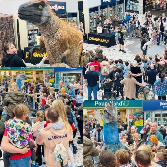 A Dinosaur Extravaganza thrills families