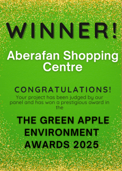 Aberafan wins a second Green Apple Award