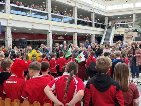 A proud St David's Day at Aberafan