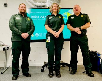 20 years of service as Welsh Ambulance First Responders